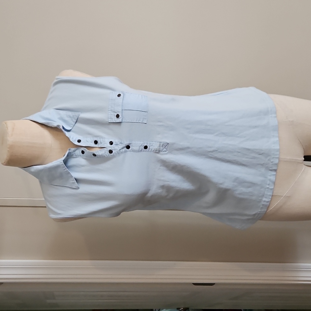 Gloria Vanderbilt Sleeveless Top Size MEDIUM